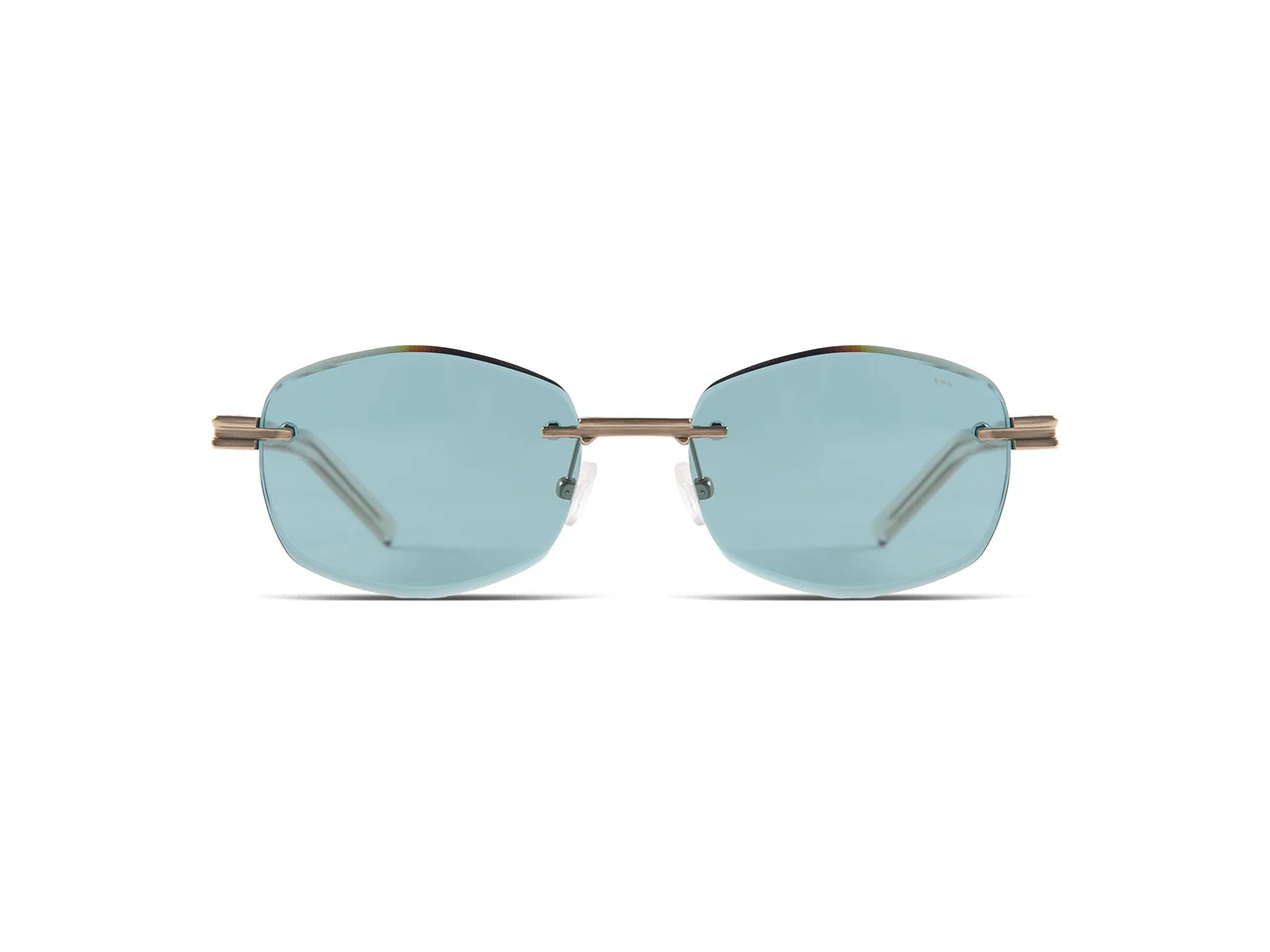 Komono Micah White Gold Matte Teal KOM-S20351 kol saati