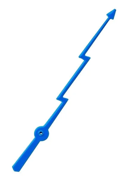 Islander Blue Lightning Bolt Seconds Hand For Seiko Seiko SKX007, SKX009, SKX011, SKX173, SNZF17 (series) and SNZH55 (series) watches #H14 kol saati