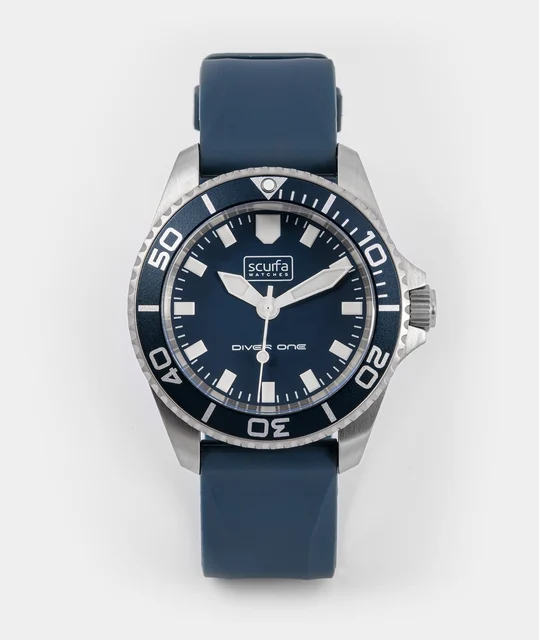 Scurfawatches Titanium Blue D1-500 ND713 TITANIUM BLUE kol saati