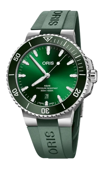 Oris Aquis Date 01 733 7789 4157-07 4 23 37FC kol saati
