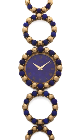 Piaget PIAGET, REF. 9073P13, ANNEAUX LAPIS LAZULI AND YELLOW GOLD. ONLY 6 PIECES KNOWNED k