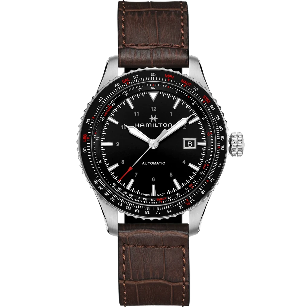 Hamilton Khaki Aviation Converter Auto H76615530 42 mm kol saati