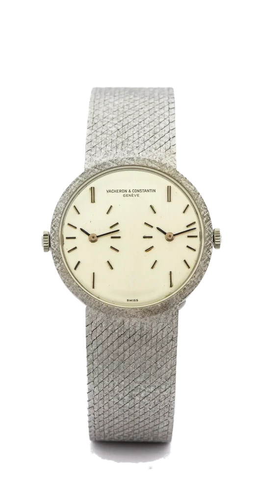 Vacheron Constantin VACHERON CONSTANTIN REF. 7876 WHITE GOLD DUAL TIME ZONE kol saati