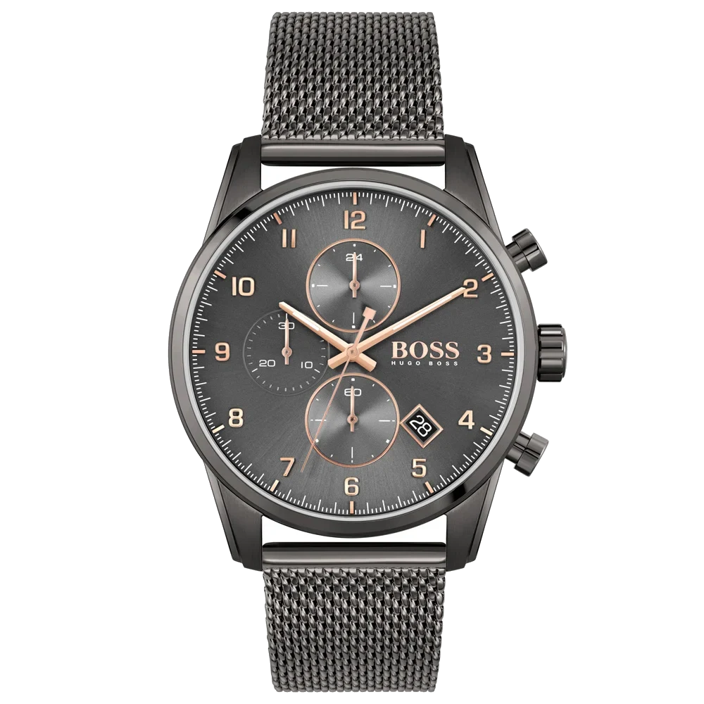 Boss Watches Skymaster HB1513837 44 mm kol saati