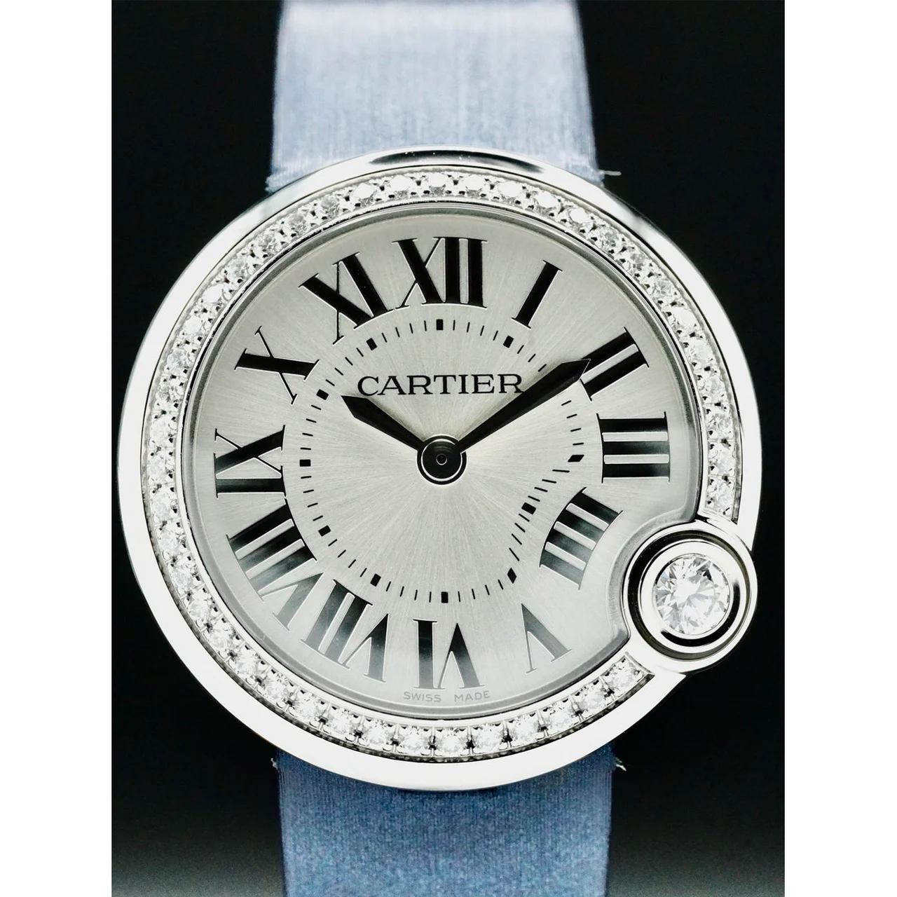 Cartier Ballon Blanc de 210000033499 30 mm kol saati