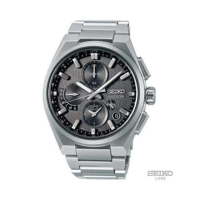 Seiko Astron 42mm - Grey on Bracelet SSH163 kol saati