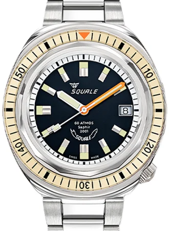 Squale Matic 2001BEBK.AC/SQ kol saati