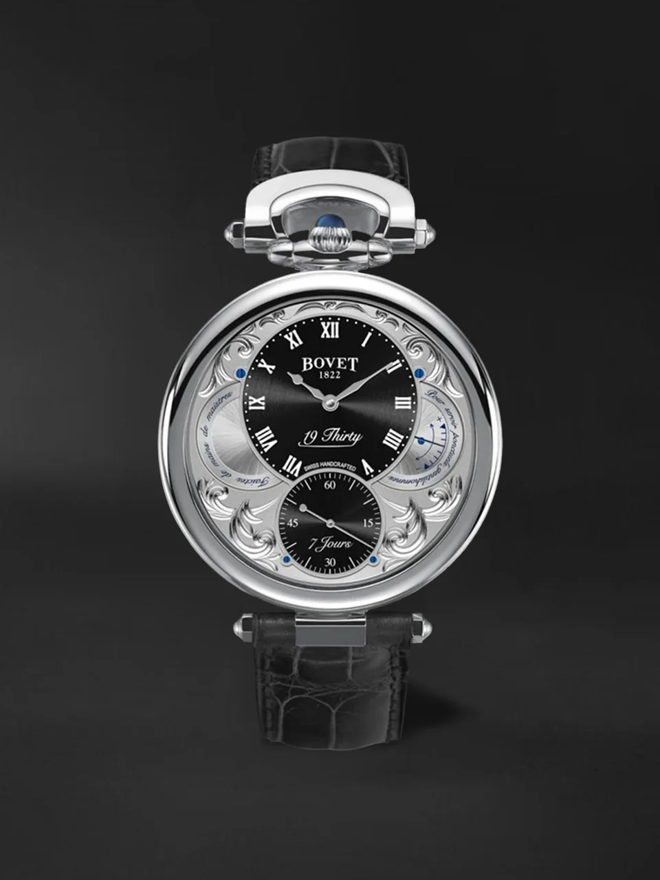 Bovet Fleurier Collection 19Thirty Great Guilloché NTS0016 42 mm kol saati