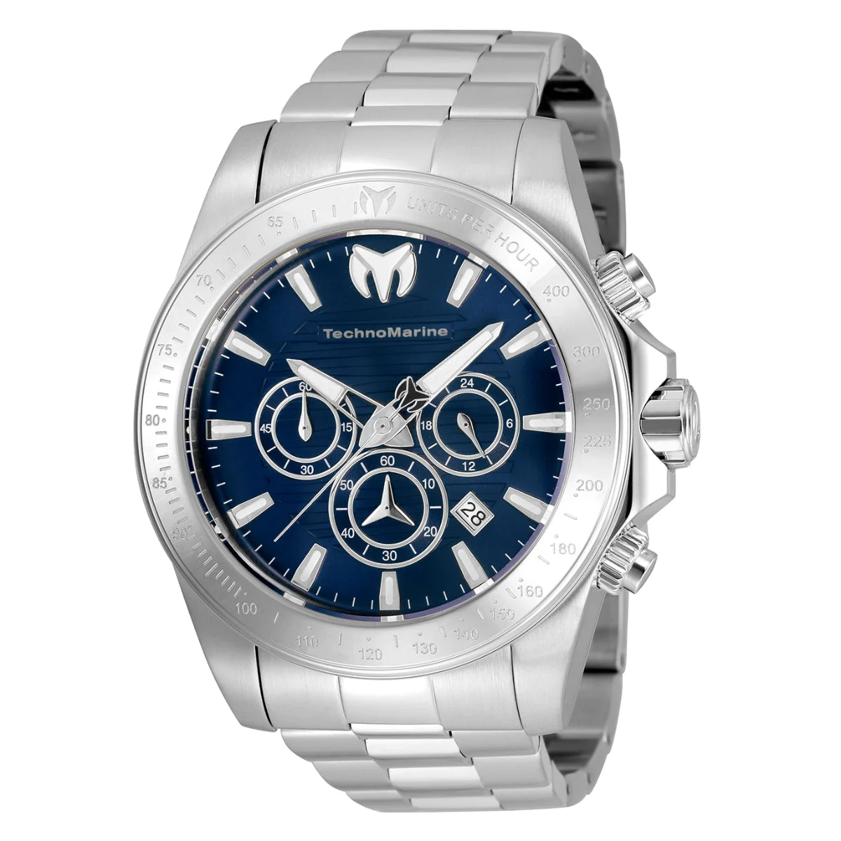 Technomarine Open Box Manta Grand Watch - 47mm, Steel (AIC-TM-220123) 47 mm kol saati