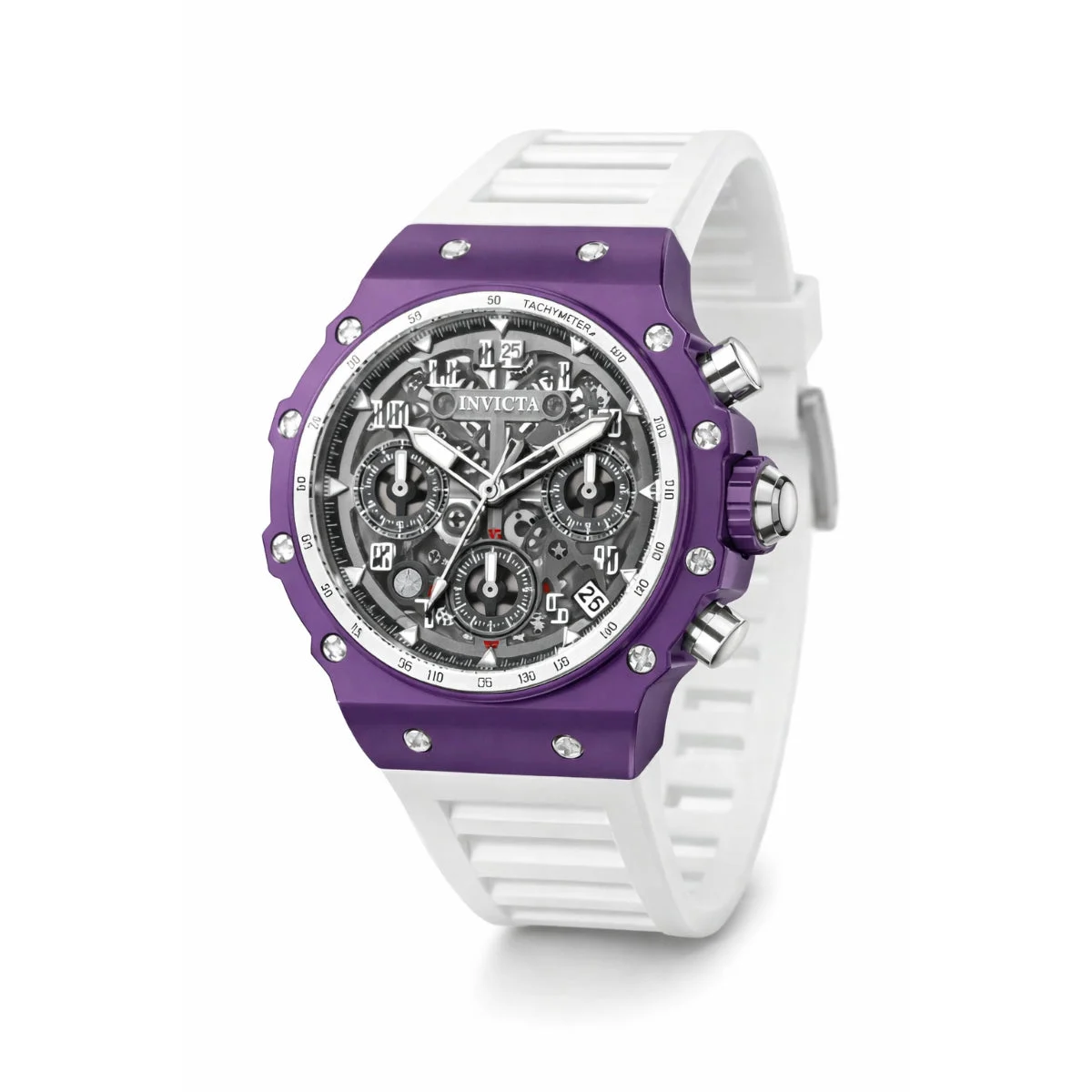 Invicta Racing Apexium Watch - 41mm, White (69626) 41 mm kol saati