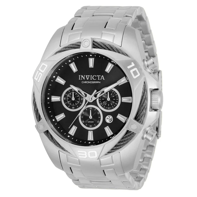 Invicta Bolt Tensora Watch - 50mm, Steel (34118) kol saati