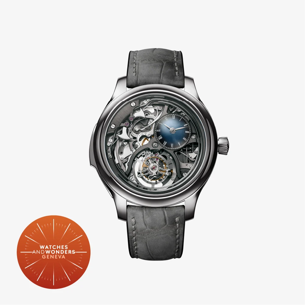 H. Moser & Cie. - Endeavour Minute Repeater Cylindrical Tourbillon Skeleton 40 mm kol saati