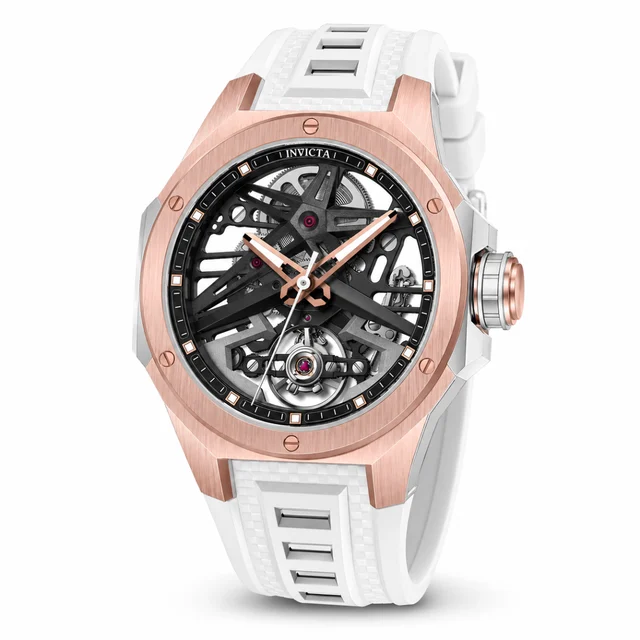 Invicta Celestial Adamastre Automatic Watch w/ Skeleton Dial - 43mm, White (69539) kol saa