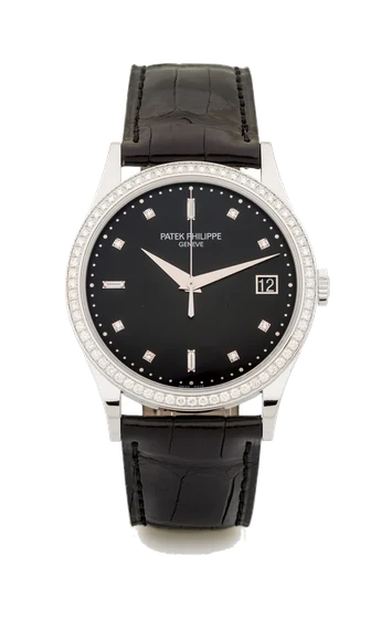 Patek Philippe PATEK PHILIPPE, REF. 5297G, DIAMOND BEZEL AND INDEXES A fine and attractive