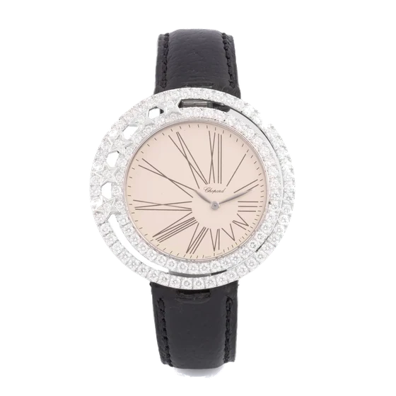 Chopard CHOPARD, REF. 137626, SPARKLING, DOUBLE DIAMOND BEZEL (3.52 CT), WHITE GOLD kol sa