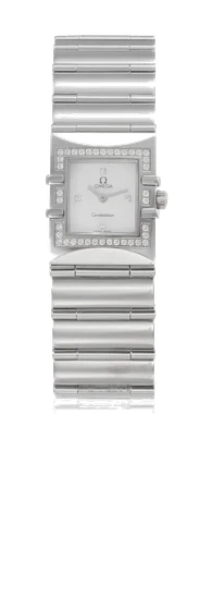 OMEGA OMEGA REF. 15287600, CONSTELLATION QUADRA, STEEL AND DIAMONDS kol saati