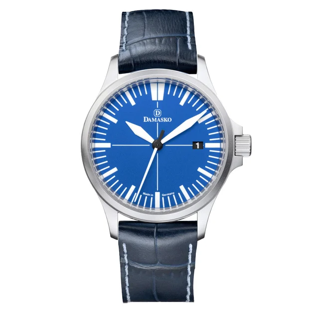 Damasko Swiss DS30 Ocean Automatic Watch with a 39mm Bead-Blasted Submarine Steel Case #DS