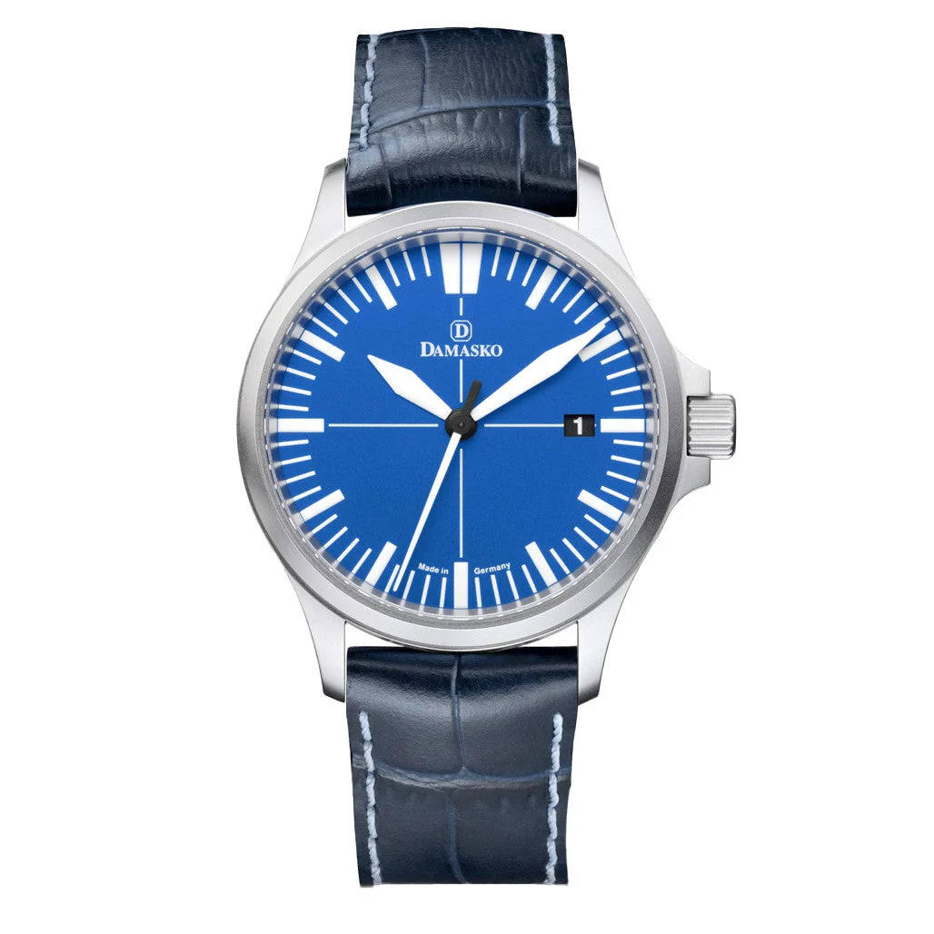 Damasko Swiss DS30 Ocean Automatic Watch with a 39mm Bead-Blasted Submarine Steel Case #DS30 DS30-Ocean 39 mm kol saati