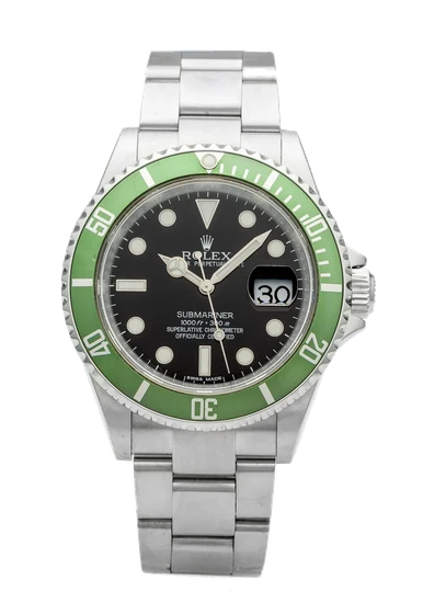 Rolex Submariner Ref 16610T No Holes Case kol saati