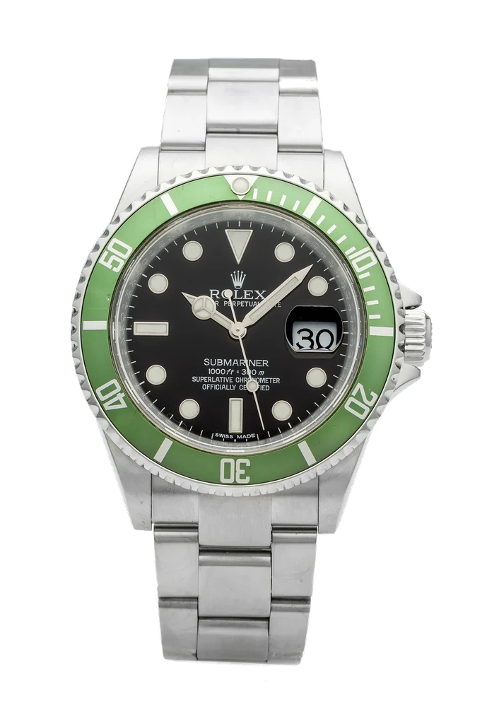 Rolex Submariner Ref 16610T No Holes Case 40 mm kol saati