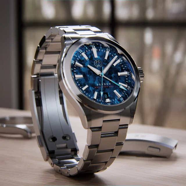 Henry Archer Verden GMT HAC-VER-ART-3LI kol saati