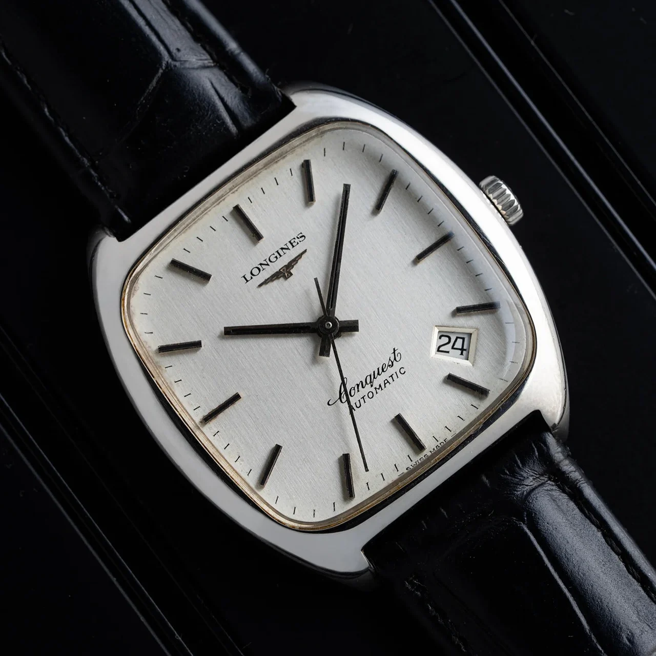 Longines Conquest Ref. 1044 Cal. 633 Automatic Watch 34 mm kol saati