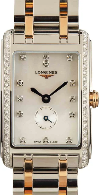 Longines DolceVita Mother of Pearl Diamond Dial L5.255.5.89.7 kol saati