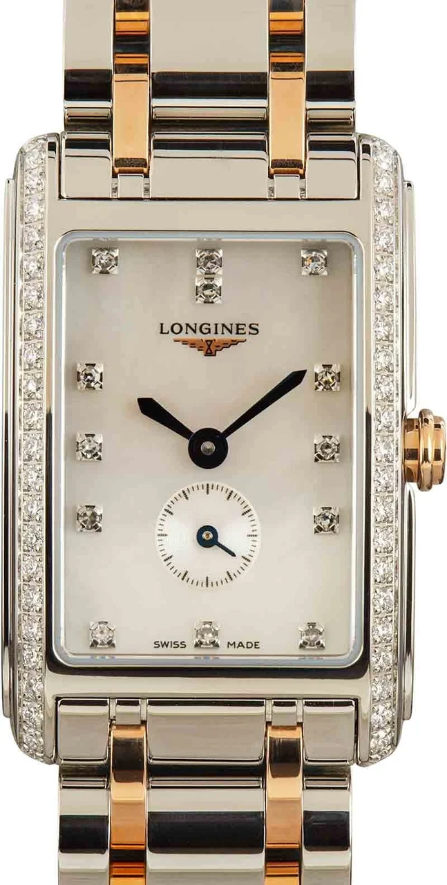 Longines DolceVita Mother of Pearl Diamond Dial L5.255.5.89.7 20.5 mm kol saati