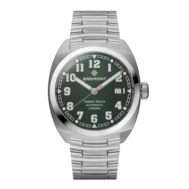 Bremont Terra Nova TN40-DT-SS-GN-B kol saati