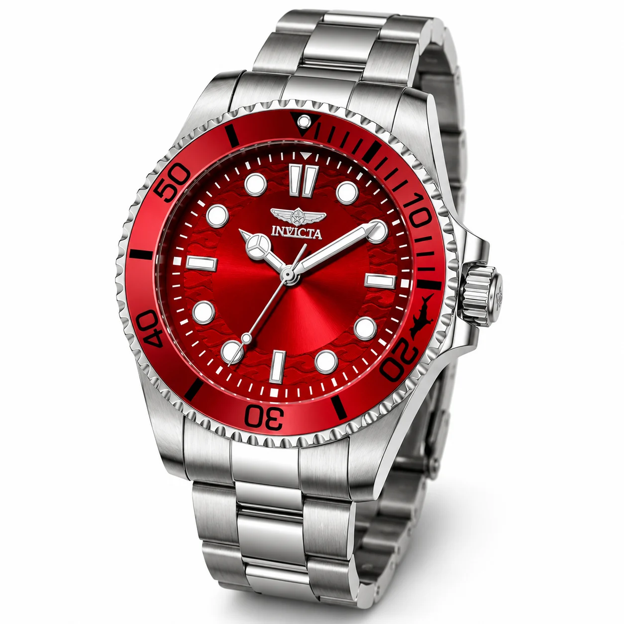 Invicta Pro Diver Kromatyk Watch - 43mm, Steel (50934) 43 mm kol saati