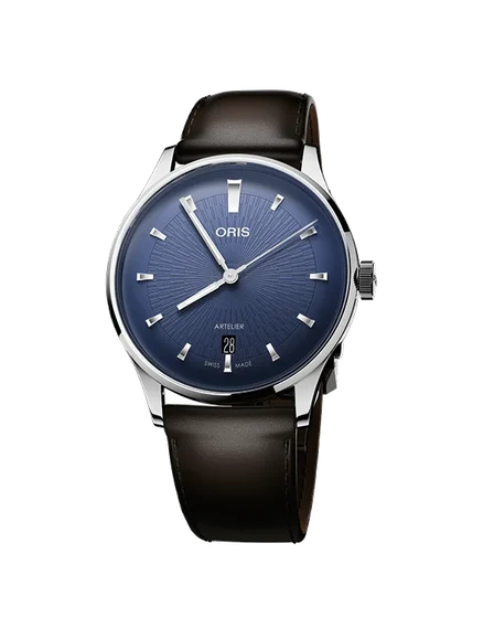 Oris Artelier Date 01 733 7810 4055-07 6 20 17FC kol saati