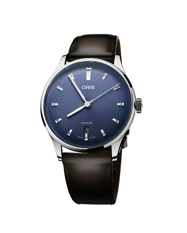 Oris Artelier Date 01 733 7810 4055-07 6 20 17FC 38 mm kol saati