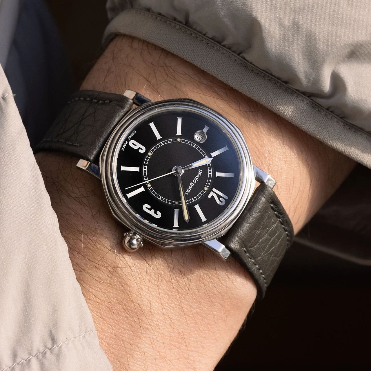 Gerald Genta Octo W-2113 35 mm kol saati