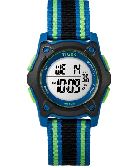 Timex TIME MACHINES® 35mm Double Layer Fabric Strap Watch TW7C26000 kol saati