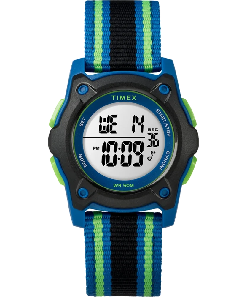 Timex TIME MACHINES® 35mm Double Layer Fabric Strap Watch TW7C26000 35 mm kol saati