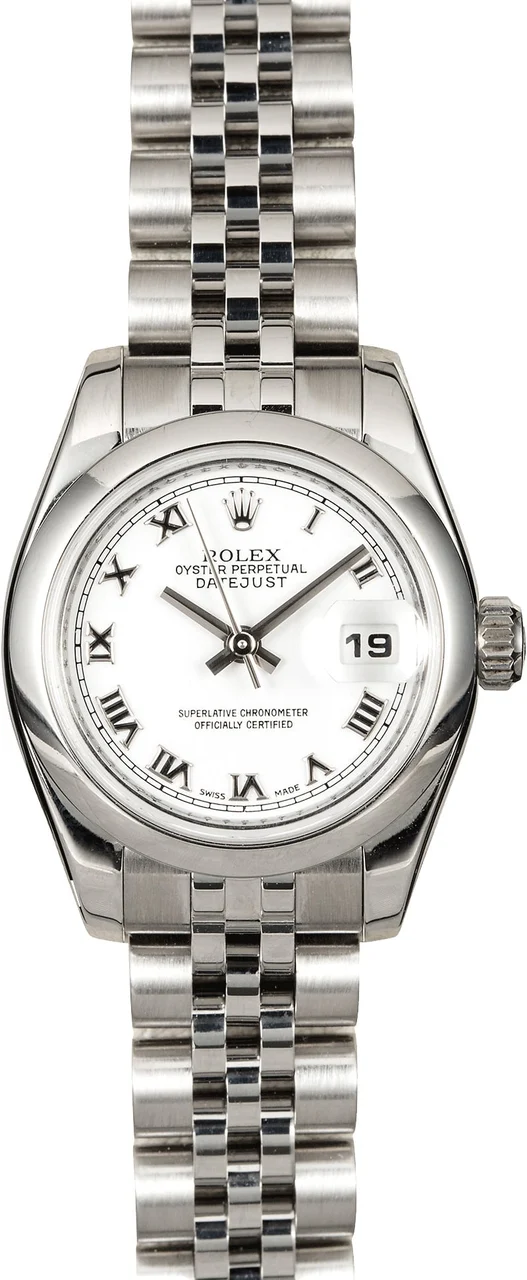 Rolex Datejust 179160 White Roman Jubilee 179160WRJ 26 mm kol saati