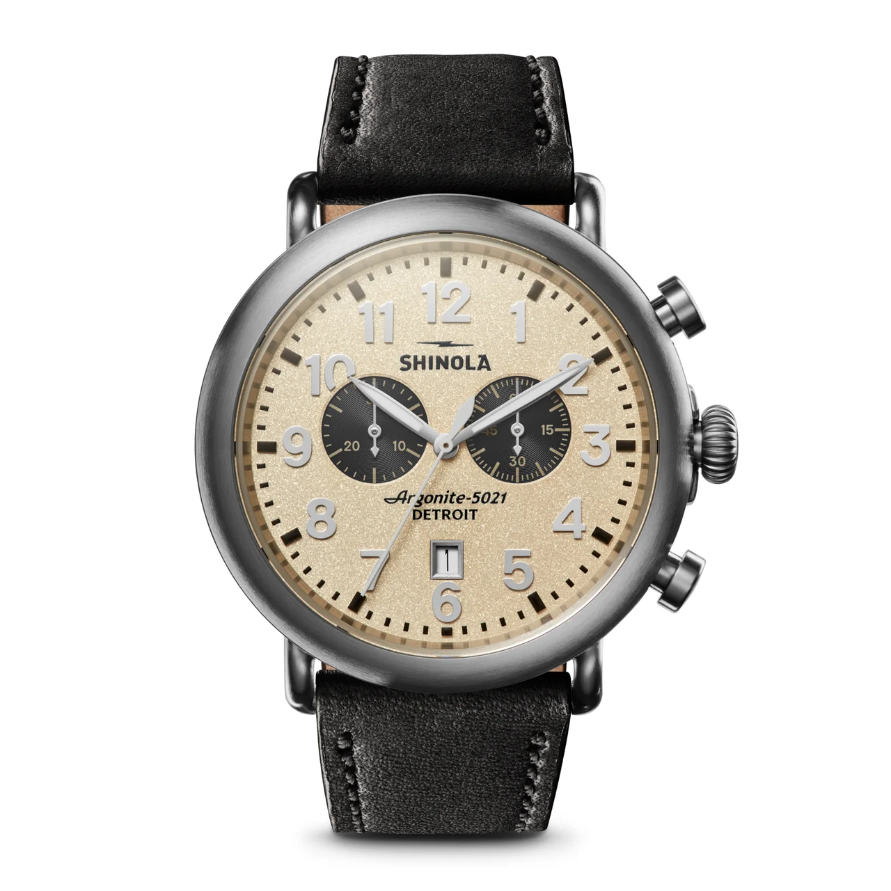 Shinola The Runwell S0120311330-1-Crm-47-USA 47 mm kol saati