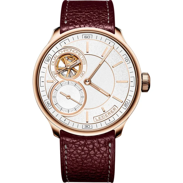 Lederer CIC 9016.60.301-9N Central Impulse Chronometer Nordic Silver Rose Gold kol saati