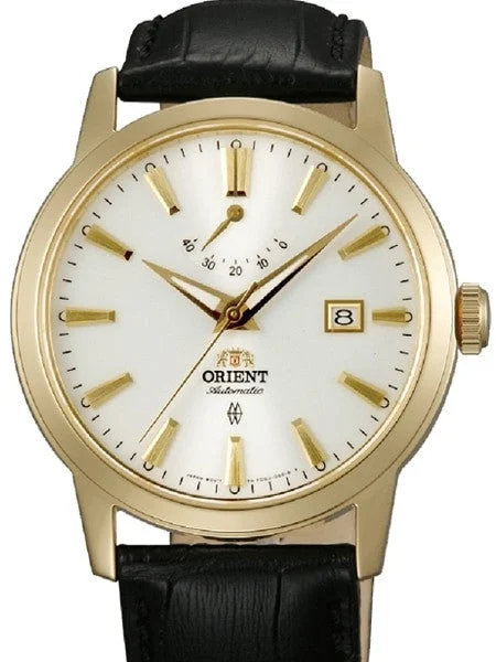 Orient Curator Automatic Watch with Power Reserve and Sapphire Crystal #FD0J002W kol saati