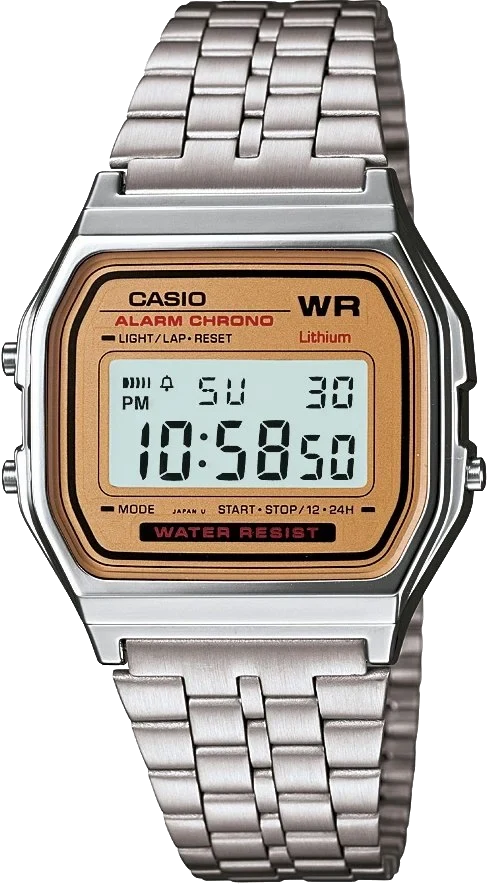 Casio Retro A159WA-9DF 33.2 mm kol saati