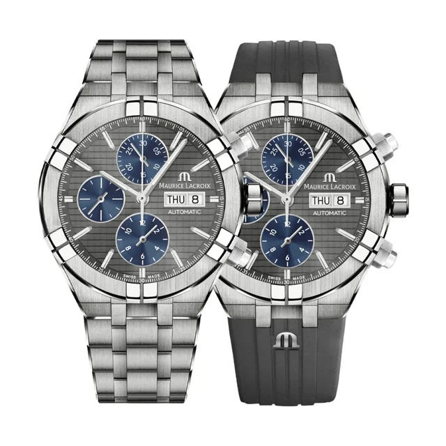 Maurice Lacroix Aikon Automatic Chronograph 44 mm - Grey AI6038-TT03F-330-A kol saati