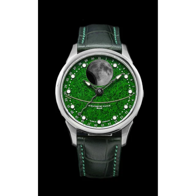 Schaumburg Watch Moon Green Aventurine moon-green-aventurine kol saati