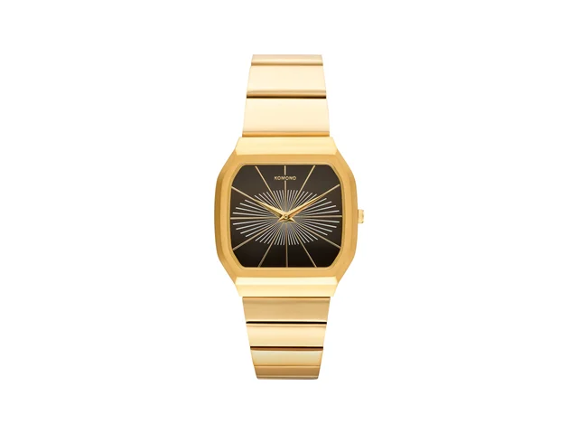 Komono Max Orion Gold Black KOM-W4631 kol saati
