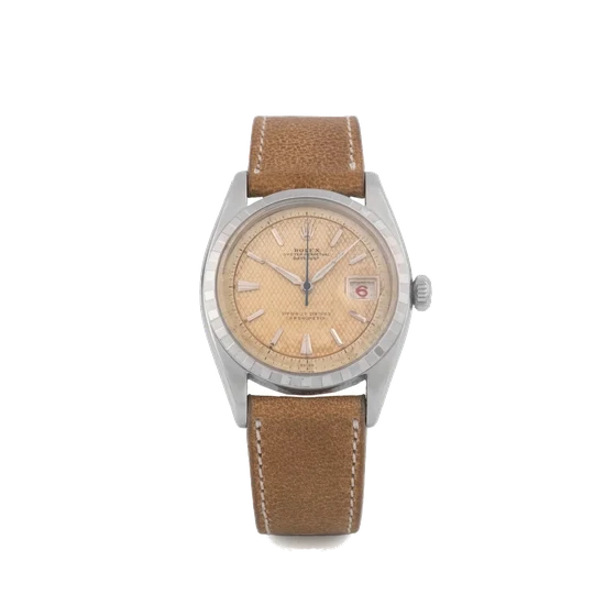 Rolex ROLEX REF. 6304 STEEL Fine and rare, center seconds, self-winding, water-resistant, 