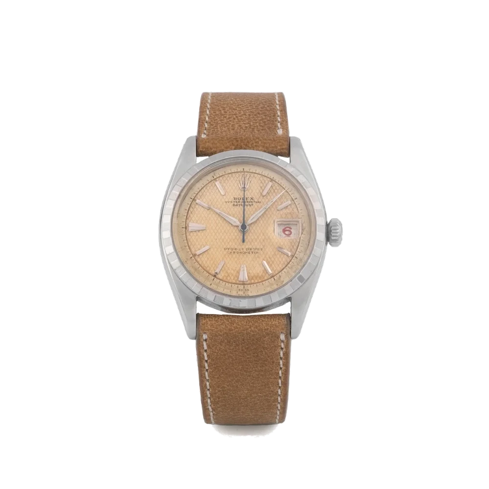 Rolex ROLEX REF. 6304 STEEL Fine and rare, center seconds, self-winding, water-resistant, stainless steel Chronometer wristwatch. 36 mm kol saati