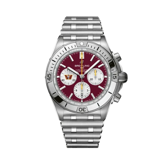 Breitling Chronomat B01 42 NFL Washington Commanders Edition AB01342B1K3A1 kol saati