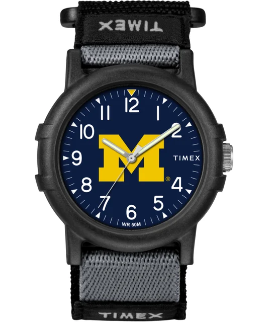 Timex Recruit Michigan Wolverines TWZUMICYAYZ kol saati
