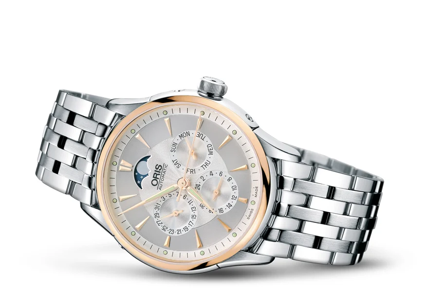 Oris Artelier Complication 2007 01 581 7592 6351-07 8 21 73 40 mm kol saati