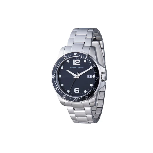 NATION Éclat watch with date and Black Dial with Metal Band CNI.0026 kol saati