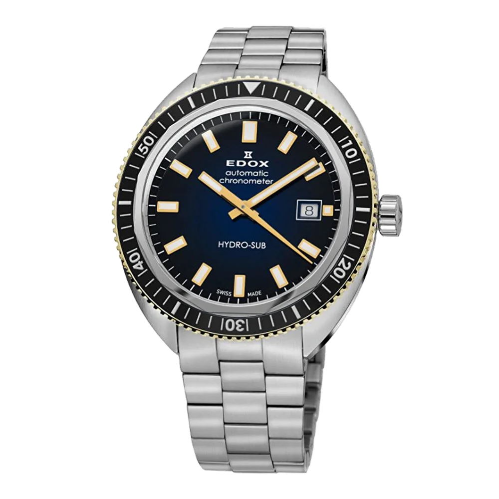 EDOX Hydro-Sub 80128-357JNM-BUDD 42 mm kol saati